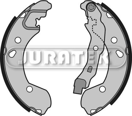 Juratek JBS1022 - Комплект тормозных колодок, барабанные avtokuzovplus.com.ua