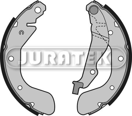 Juratek JBS1060 - Комплект гальм, барабанний механізм autocars.com.ua