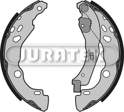 Juratek JBS1141 - Комплект тормозных колодок, барабанные autodnr.net