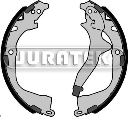 Juratek JBS1155 - Комплект гальм, барабанний механізм autocars.com.ua