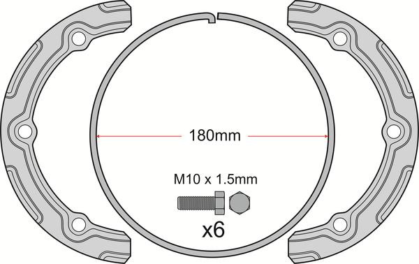 Juratek JCK400 - Комплектующие для колодок дискового тормоза avtokuzovplus.com.ua