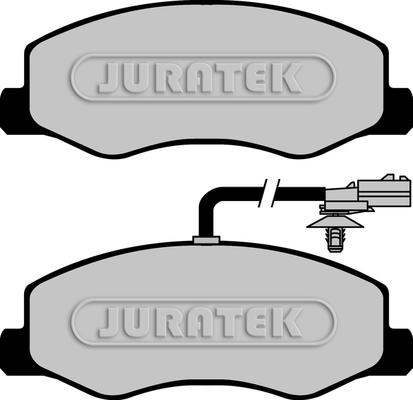 Juratek JCP099 - Тормозные колодки, дисковые, комплект avtokuzovplus.com.ua