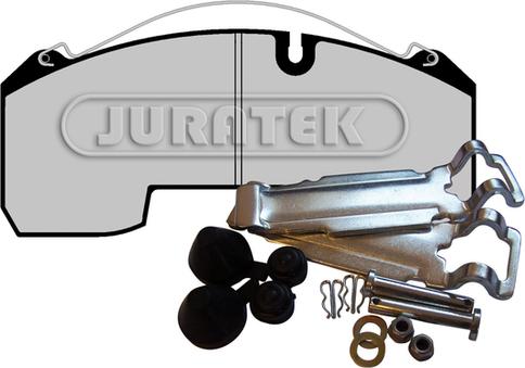 Juratek JCP1001K1 - Гальмівні колодки, дискові гальма autocars.com.ua