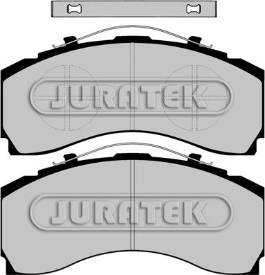Juratek JCP1004 - Тормозные колодки, дисковые, комплект autodnr.net