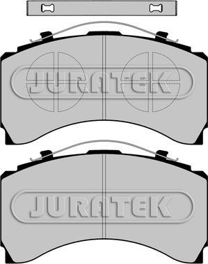 Juratek JCP1005 - Гальмівні колодки, дискові гальма autocars.com.ua