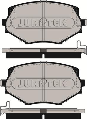 Juratek JCP1011 - Гальмівні колодки, дискові гальма autocars.com.ua