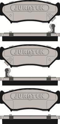 Juratek JCP1020 - Тормозные колодки, дисковые, комплект avtokuzovplus.com.ua