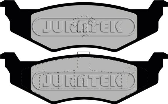 Juratek JCP1099 - Тормозные колодки, дисковые, комплект autodnr.net