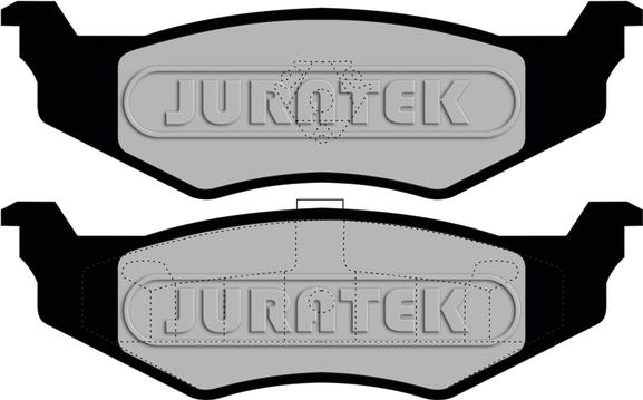 Juratek JCP1099 - Тормозные колодки, дисковые, комплект avtokuzovplus.com.ua