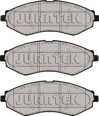 Juratek JCP1116 - Гальмівні колодки, дискові гальма autocars.com.ua