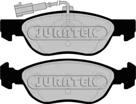 Juratek JCP1137 - Тормозные колодки, дисковые, комплект avtokuzovplus.com.ua