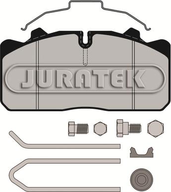 Juratek JCP1279K1 - Тормозные колодки, дисковые, комплект avtokuzovplus.com.ua