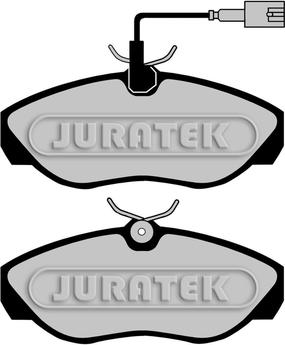 Juratek JCP1396 - Тормозные колодки, дисковые, комплект avtokuzovplus.com.ua