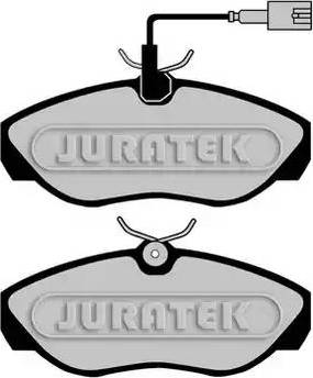 Juratek JCP1397 - Тормозные колодки, дисковые, комплект avtokuzovplus.com.ua