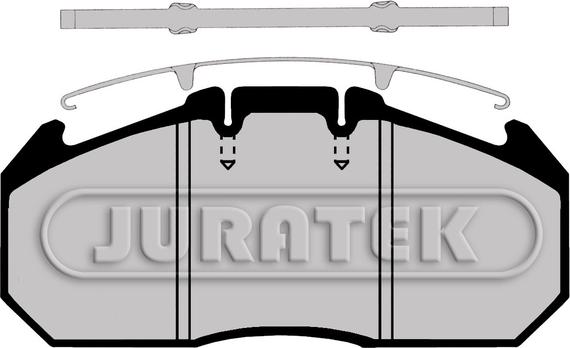 Juratek JCP1404 - Тормозные колодки, дисковые, комплект avtokuzovplus.com.ua