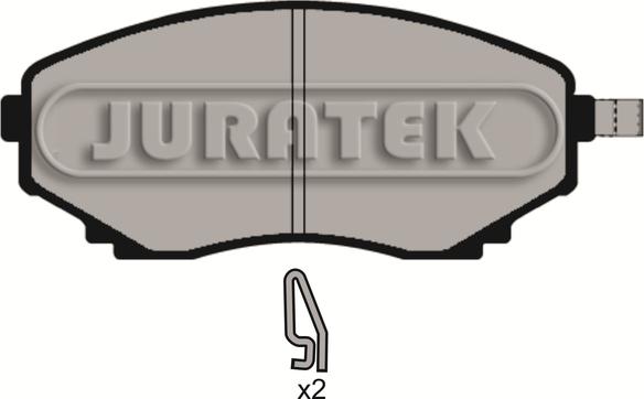 Juratek JCP1445 - Гальмівні колодки, дискові гальма autocars.com.ua