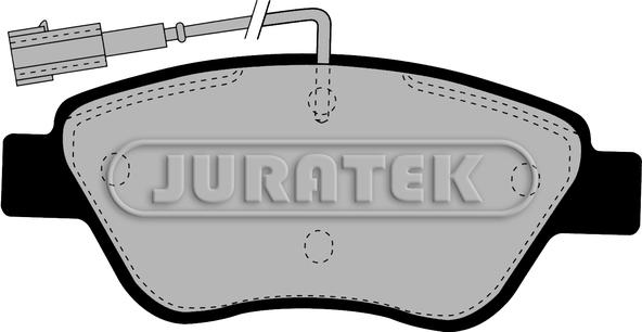 Juratek JCP1466 - Тормозные колодки, дисковые, комплект autodnr.net
