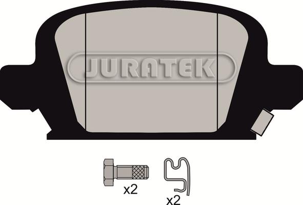 Juratek JCP1472 - Гальмівні колодки, дискові гальма autocars.com.ua