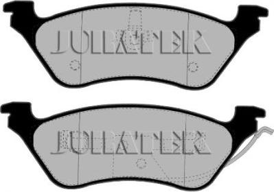 Juratek JCP1475 - Гальмівні колодки, дискові гальма autocars.com.ua