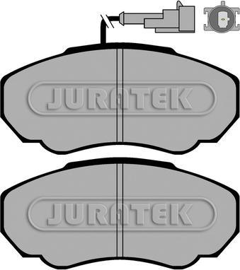 Juratek JCP1478 - Гальмівні колодки, дискові гальма autocars.com.ua