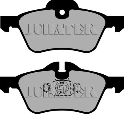 Juratek JCP1499 - Гальмівні колодки, дискові гальма autocars.com.ua