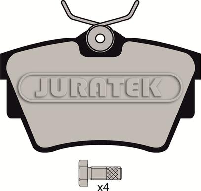 Juratek JCP1516 - Гальмівні колодки, дискові гальма autocars.com.ua