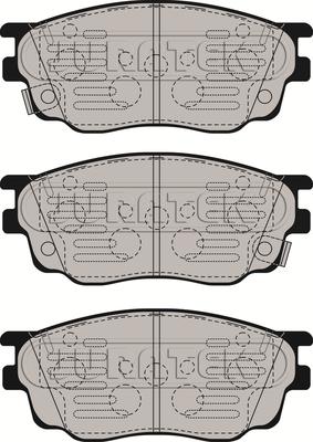 Juratek JCP1707 - Тормозные колодки, дисковые, комплект avtokuzovplus.com.ua