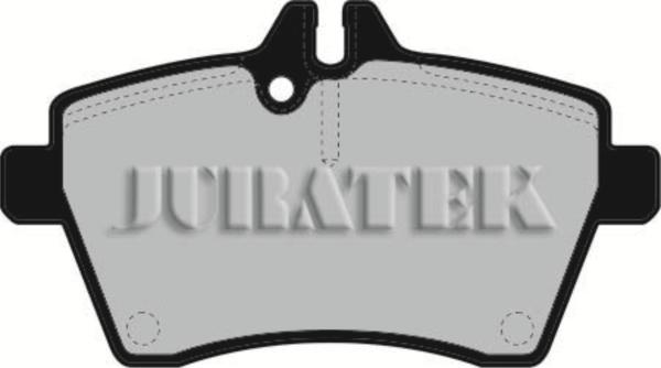 Juratek JCP1749 - Тормозные колодки, дисковые, комплект avtokuzovplus.com.ua