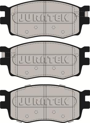 Juratek JCP174 - Тормозные колодки, дисковые, комплект avtokuzovplus.com.ua