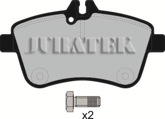 Juratek JCP1750 - Гальмівні колодки, дискові гальма autocars.com.ua