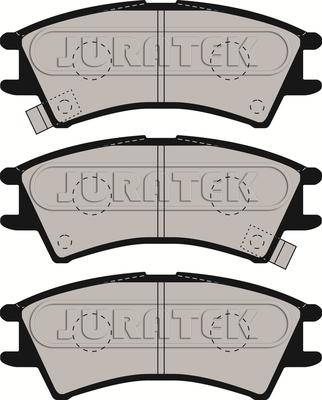 Juratek JCP175 - Тормозные колодки, дисковые, комплект avtokuzovplus.com.ua