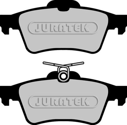 Juratek JCP1766 - Тормозные колодки, дисковые, комплект autodnr.net