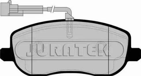 Juratek JCP1787 - Гальмівні колодки, дискові гальма autocars.com.ua