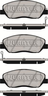 Juratek JCP178 - Гальмівні колодки, дискові гальма autocars.com.ua