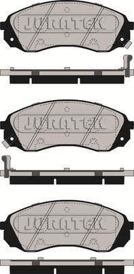 Juratek JCP186 - Гальмівні колодки, дискові гальма autocars.com.ua