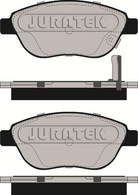 Juratek JCP193 - Гальмівні колодки, дискові гальма autocars.com.ua