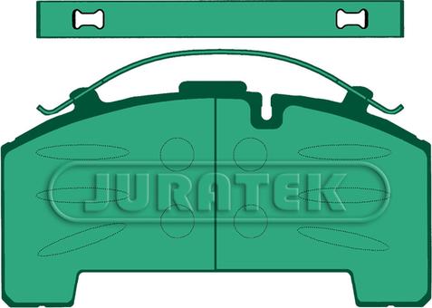 Juratek JCP2002 - Гальмівні колодки, дискові гальма autocars.com.ua