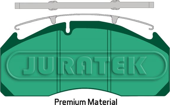 Juratek JCP2388 - Тормозные колодки, дисковые, комплект avtokuzovplus.com.ua