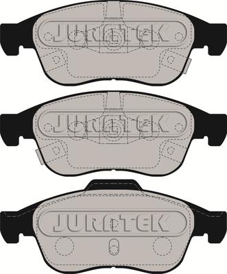 Juratek JCP4001 - Гальмівні колодки, дискові гальма autocars.com.ua