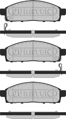 Juratek JCP4023 - Гальмівні колодки, дискові гальма autocars.com.ua