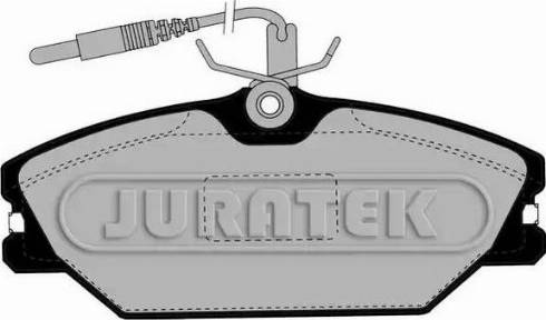 Juratek JCP406 - Гальмівні колодки, дискові гальма autocars.com.ua