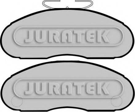 Juratek JCP627 - Гальмівні колодки, дискові гальма autocars.com.ua
