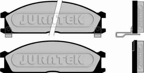 Juratek JCP641 - Тормозные колодки, дисковые, комплект avtokuzovplus.com.ua