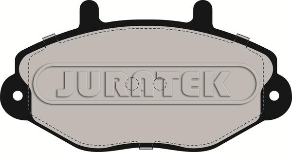 Juratek JCP701 - Тормозные колодки, дисковые, комплект avtokuzovplus.com.ua