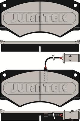 Juratek JCP709 - Гальмівні колодки, дискові гальма autocars.com.ua