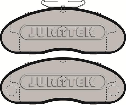 Juratek JCP791 - Гальмівні колодки, дискові гальма autocars.com.ua