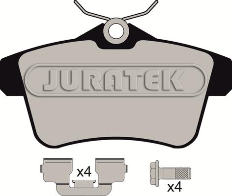 Juratek JCP8018 - Гальмівні колодки, дискові гальма autocars.com.ua