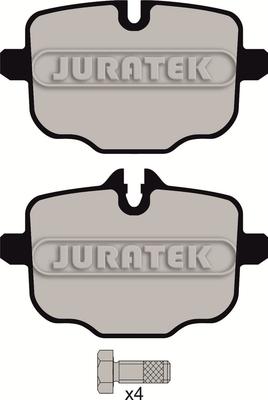 Juratek JCP8029 - Гальмівні колодки, дискові гальма autocars.com.ua