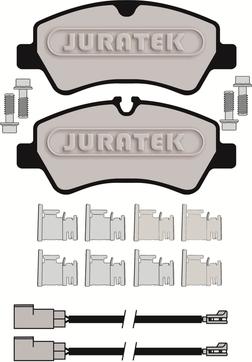 Juratek JCP8040 - Тормозные колодки, дисковые, комплект avtokuzovplus.com.ua