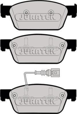 Juratek JCP8043 - Гальмівні колодки, дискові гальма autocars.com.ua